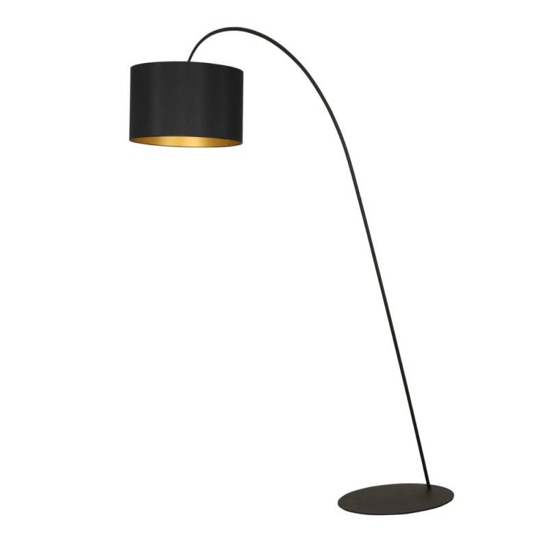 Lyora Alice Schwarze Bogenlampe Stehlampe Stehleuchte Lampe Leuchte Licht B-Ware von Lyora
