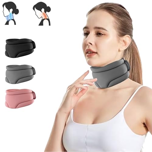 Cervifix-nackenstütze Gegen Schnarchen,neck pain support,Cervicorrect Neck Brace,Neck Support,Neck Stretcher, Neck Brace for Sleep,Neck Brace for Neck Pain and Support, Neck Traction Device-grey von Lyoveu