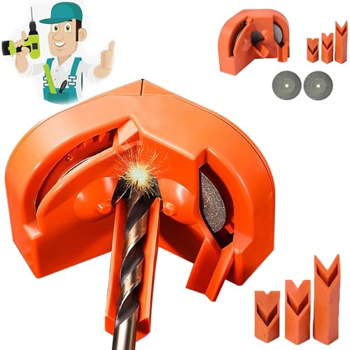 Lyoveu Multi Functional Drill Bit Grinder,bohrerschärfgerät,Multipurpose Drill Bit Grinding Sharpener, Bohrerschleifgerät Für Bohrer, Elektrischer Messerschärfer,mit 2 Schleifscheibe Lyoveu Multi Functional Drill Bit Grinder,bohrerschärfgerät,Multipurpose Drill Bit Grinding Sharpener, Bohrerschleifgerät Für Bohrer, Elektrischer Messerschärfer,mit 2 Schleifscheibe von Lyoveu