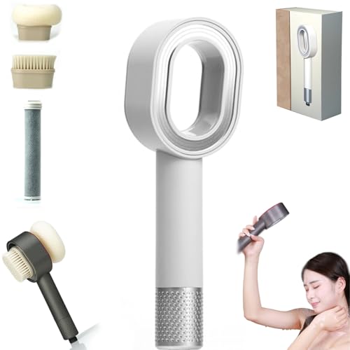 Filtersonic 3-in-1 Doodle Shower Head,doyoo duschkopf,doyoo pure 3in1 premium filterduschkopf, High Pressure Shower Head with Filter,Shower Head Filter Against Limescale,3-in-1 Shower Head with Sponge von Lyoveu