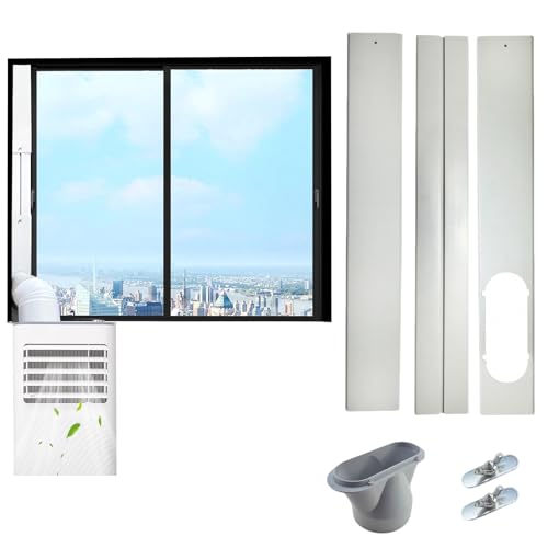 klimaanlage fensterabdichtung rolladen,mobile klimaanlage zubehör fenster,klimagerät fensterabdichtungssatz,abluftschlauch adapter fenster,Accessory Adapter for Your Mobile Air Conditioner 13/15 cm von Lyoveu