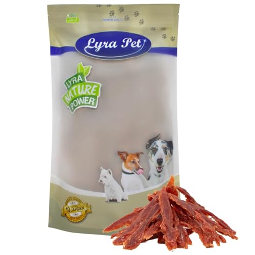 Lyra Pet® 1 kg Entenbrust | Kausnack von der Ente | Leckerli für alle Hunde | Proteinreicher Kaugenuss | Idealer Belohnungs- und Trainingssnack | Hundefutter im wiederverschließbaren Beutel von Lyra Pet