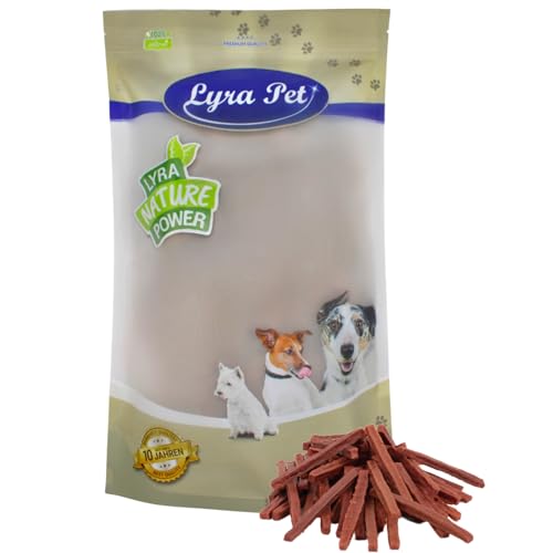 Lyra Pet® 1 kg Lammdörrfleisch | Kausnack vom Lamm | Leckerli auch für Welpen und ältere Hunde | Idealer Belohnungs- und Trainingssnack | Gut verträglich | Wiederverschließbar von Lyra Pet