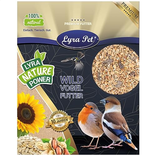 Lyra Pet® | 10 kg Fettfutter | Ganzjahres Wildvogelfutter | Energiespender im Sommer & Winter | Kalorienreiches Streufutter für Wildvögel | Ideal für Weichfresser | Geeignet für Balkon & Terrasse von Lyra Pet