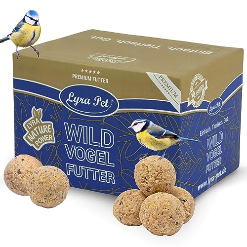 Lyra Pet® 200 STK. Winterknödel ohne Netz deutsche Herstellung Meisenknödel Streufutter Fettfutter Vögel von Lyra Pet