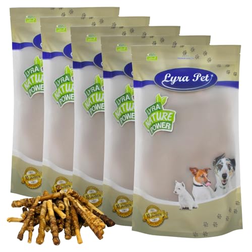 Lyra Pet® 5 kg Büffelsticks mit Rindfleischstreifen Büffel Sticks Hundefutter Kausnacks Leckerli von Lyra Pet