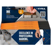 Lyra - Etui mit 10 Markern mit 1mm Profilspitze ink Rot Lyra - Etui mit 10 Markern mit 1mm Profilspitze ink Rot von Lyra