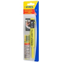 Lyra Dry Graphitstift + Etui mit 12 2B Graphitminen Lyra von Lyra