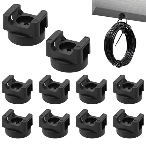 Lyreh 10stk Magnetische Zip-Tie-Halterungen, Kabelbinder-Basis mit Starkem Magnet Vielseitig Draht-Organizer für Zuhause Büro Auto Boot Elektroverkabelung Kabelmanagement Lyreh 10stk Magnetische Zip-Tie-Halterungen, Kabelbinder-Basis mit Starkem Magnet Vielseitig Draht-Organizer für Zuhause Büro Auto Boot Elektroverkabelung Kabelmanagement von Lyreh