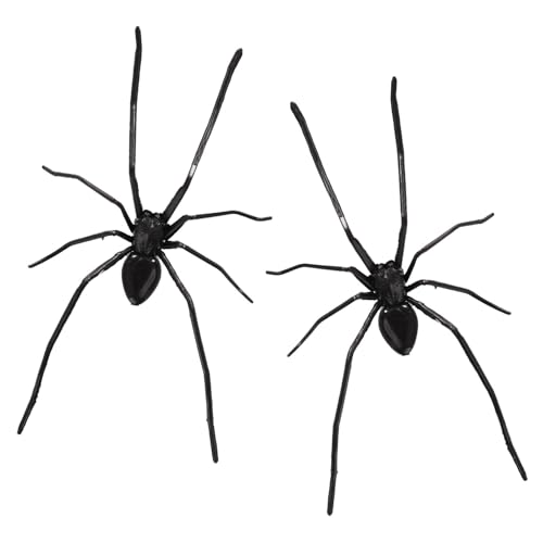 Lyreh 2stk Spinnen Magnete Realistisch, 3D Spinnen Kühlschrankmagnete Lustige Halloween Streich Geschenke für Kühlschrank Tür Whiteboard Küche von Lyreh