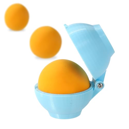 Lyreh Kuchenform Kugelförmig, Kunststoff Kreis Cake Pop Kugel für Hochzeiten Geburtstage Partys Eisdesserts und zum Backen zu Hause (Blau) von Lyreh
