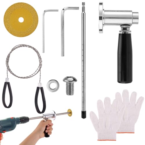 Lyreh PVC Rohr Innenschneider, Stahl Innen PVC Rohrschneider mit 17,78cm Einstellbarer Schnitttiefe Kompatibel mit 0,95cm Bohrern Passend für 3,81–20,32cm Rohre Lyreh PVC Rohr Innenschneider, Stahl Innen PVC Rohrschneider mit 17,78cm Einstellbarer Schnitttiefe Kompatibel mit 0,95cm Bohrern Passend für 3,81–20,32cm Rohre von Lyreh