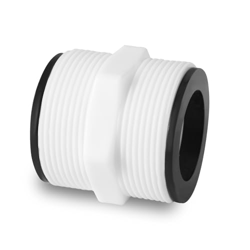 Lyreh Schlauchadapter Pool, 1,5" Pool-Split-Schlauchanschluss mit Dichtungen Pool-Vakuumschlauch-Armaturen Kompatibel mit Intex- und Coleman-Bodenschwimmbecken von Lyreh