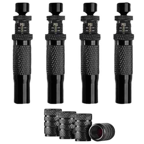 Air-Down-Reifenablassventile – robustes automatisches Messing-Ablassventil | Multifunktionaler, schneller, tragbarer Luftablasser, verstellbare Reifenablassgeräte für LKW, Fahrrad, SUV, Auto, 4x4-Offr von Lyricalist