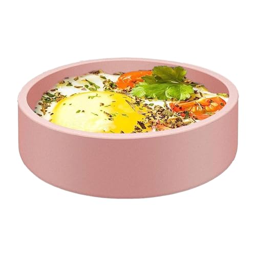 Eierkocher aus Silikon für die Mikrowelle | Stapelbare pochierte Eierform, hitzebeständige Omelettform | Eierkuchenform kompatibel mit Luftfritteuse für einfaches Kochen von Lyricalist