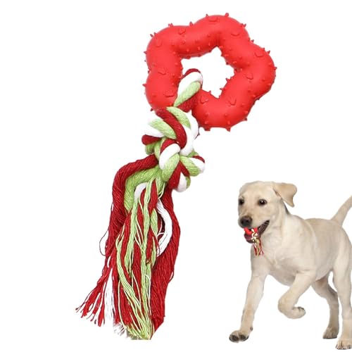 Lyricalist Hundeseilspielzeug - Kauspielzeug für Hunde zur Mundpflege - Langlebiges Haustierspielzeug, Welpenspielzeug in Lebensmittelqualität zum Spielen, Training, für Haustiere von Lyricalist