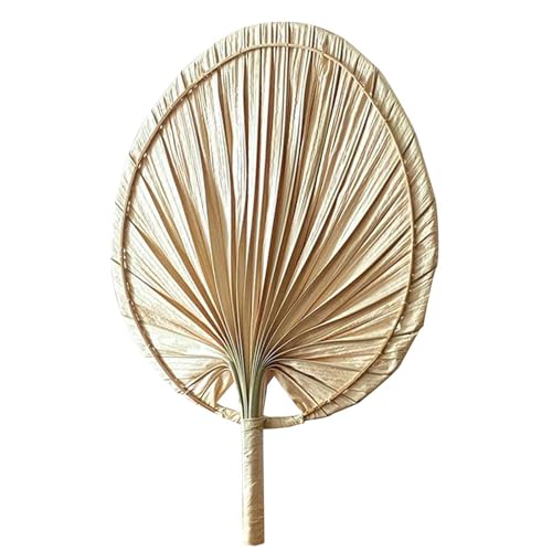 Lyricalist Natural Raffia Fan - Palm fan | Handmade Chinese Style Hand Weaving Fan | Hand Braided Fan Handmade Knitted Fan Summer Cooling Fan for Wedding Fan Programs, Palm Leafs Hand Fan Lyricalist Natural Raffia Fan - Palm fan | Handmade Chinese Style Hand Weaving Fan | Hand Braided Fan Handmade Knitted Fan Summer Cooling Fan for Wedding Fan Programs, Palm Leafs Hand Fan von Lyricalist