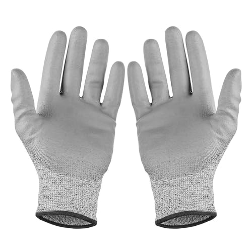 Schnittfeste Arbeitshandschuhe – robuste, messerfeste Handschuhe zum Schneiden der Stufe 5, langlebige Arbeitshandschuhe | Waschbare Sicherheitshandschuhe, -Handschuhe Schnittfeste Arbeitshandschuhe – robuste, messerfeste Handschuhe zum Schneiden der Stufe 5, langlebige Arbeitshandschuhe | Waschbare Sicherheitshandschuhe, -Handschuhe von Lyricalist