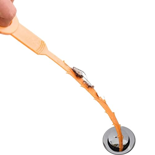 Snake Drain Clog Remover - Anti-blocking Drain Auger Hair Cleaning Tool,Drain Cleaner Hair Clog Remover | 21 Inch Drain Clog Remover Sink Snake for Sewer Kitchen Sink Bathroom von Lyricalist