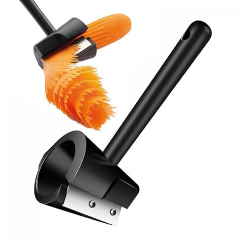 Vegetable spirals Slicer - spirals Vegetable Cutter, Multipurpose Vegetable Spiralizer Cucumber Peeler | Stainless Steel spirals Cucumber Slicer Vegetable Spiralizer, Portable Vegetable Curler Fruit von Lyricalist