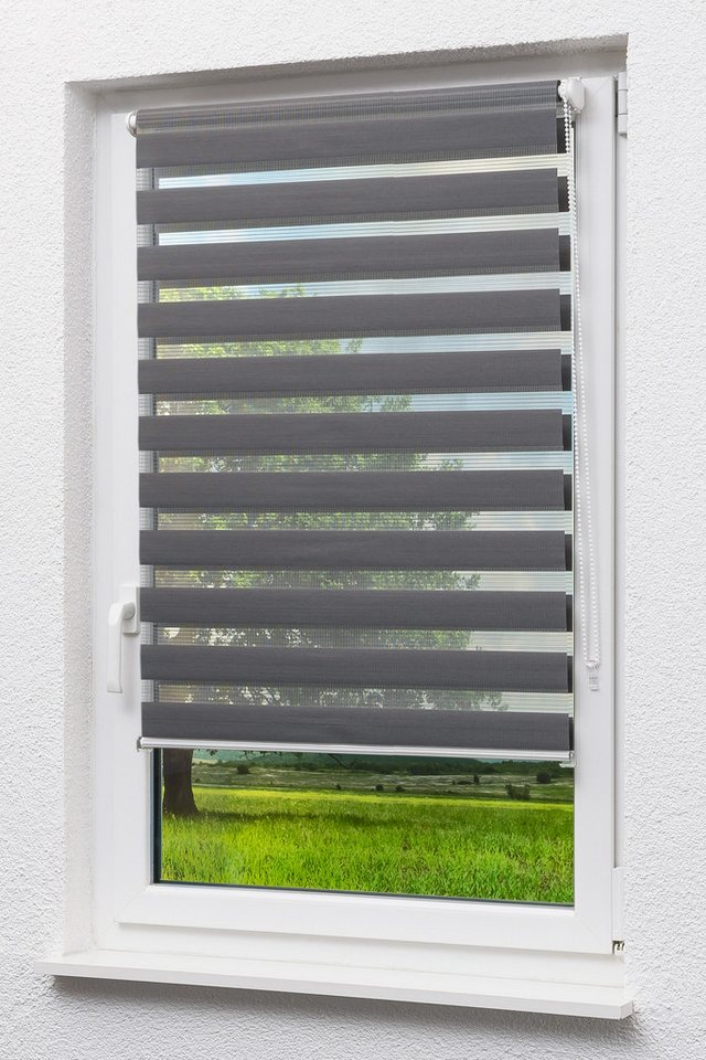 Rollo Trägerprofil Anthrazit, LYSEL®, blickdicht, HxB 150x45cm von Lysel