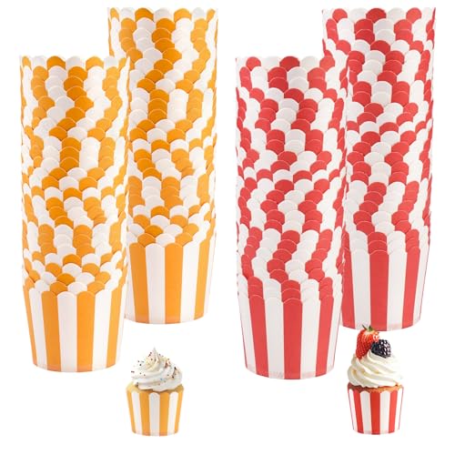 100 Stück Muffinförmchen Papier, 5 X 6 X 4,7 cm Cupcake Wrapper, Mini Cupcake Liner Fall Wrapper, Cup cake Backbecher Papierkuchen für Backtage Geburtstage Hochzeiten und Partys 100 Stück Muffinförmchen Papier, 5 X 6 X 4,7 cm Cupcake Wrapper, Mini Cupcake Liner Fall Wrapper, Cup cake Backbecher Papierkuchen für Backtage Geburtstage Hochzeiten und Partys von Lytonix