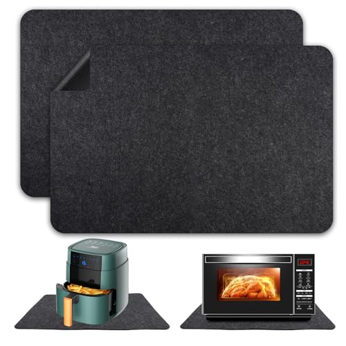 2 Stück 44 X 30 cm Hitzebeständige Unterlage Airfryer, Anti-Schiebe Küche Arbeitsbank Feuerfeste Unterlage, Wiederverwendbar Hitzeschutzmatte Geeignet für Kaffeemaschinen, Mikrowellen, Toaster 2 Stück 44 X 30 cm Hitzebeständige Unterlage Airfryer, Anti-Schiebe Küche Arbeitsbank Feuerfeste Unterlage, Wiederverwendbar Hitzeschutzmatte Geeignet für Kaffeemaschinen, Mikrowellen, Toaster von Lytonix