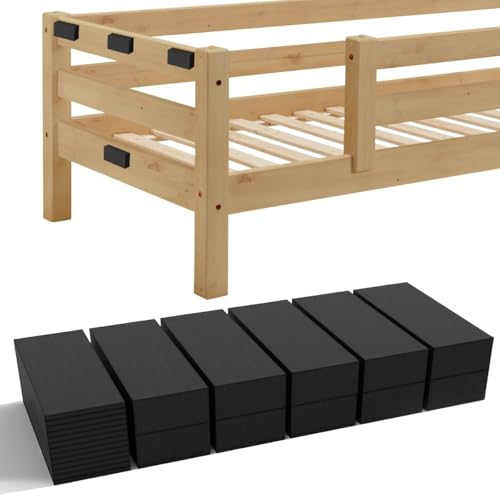 20 Pcs Eva Foam Abstandshalter Wand Wandschutz Bett Wandpuffer Selbstklebend Kopfteil Stopper, Eva-Schaum Abstandhalter Wand, Schaumstoff Selbstklebende Wandpuffer für Türgriff,Möbel,Bett,Stuhl von Lytonix