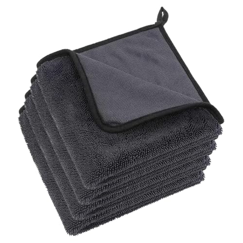 Lytonix 4 Stück Mikrofasertücher Auto Trockentuch, 39×37cm Ultra Wipes Trockentücher, Ultrasaugfähiges Miracle-Reinigungstuch, Baumgartner Reinigungstuch, Auto Tuch Zum Trocknen Fast Dry Trockentuch Lytonix 4 Stück Mikrofasertücher Auto Trockentuch, 39×37cm Ultra Wipes Trockentücher, Ultrasaugfähiges Miracle-Reinigungstuch, Baumgartner Reinigungstuch, Auto Tuch Zum Trocknen Fast Dry Trockentuch von Lytonix
