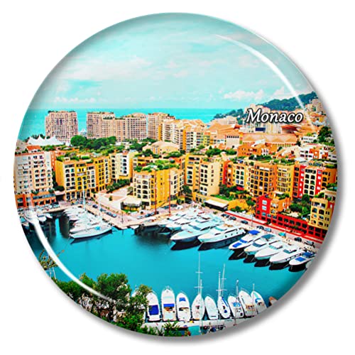Monaco Magnet Kühlschrankaufkleber 2,28 Zoll von Lywallca