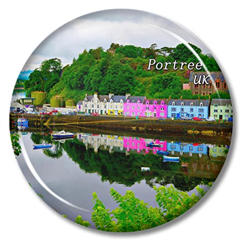 UK Portree Magnet Kühlschrank-Aufkleber, 5,7 cm von Lywallca