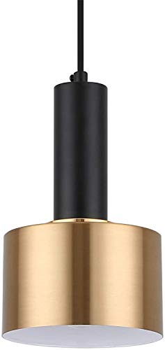 Lywins E27 Moderne Schwarzgold Nordische Pendelleuchten Hängelampen für Kitchen Island Cafe Bar Esszimmer Dekor Beleuchtung von Lywins