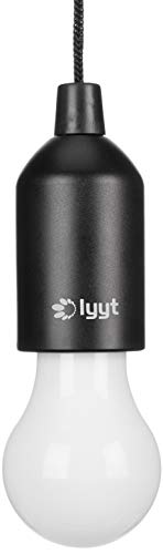 lyyt 410.385uk Batterie-betriebenes LED-Licht, Kunststoff, schwarz von Lyyt