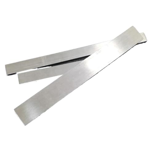 Blech, 304 Edelstahl, Stangenplatte, Dicke 2 mm, Breite 2/3/4/5/6/7/8/9/10/12/15 mm, Länge 500 mm, massiver Flachstahl, 2 Stück(7x500mm) von LyzqxHL