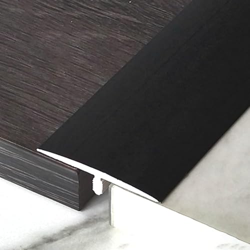 Bodenübergangsstreifen, selbstklebende Randstreifen for Teppich- und Fliesenbeläge aus PVC und Holz, zuschneidbar for Laminat- und Vinylböden(Style 17) von LyzqxHL