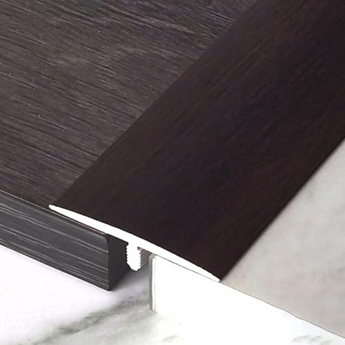 Bodenübergangsstreifen, selbstklebende Randstreifen for Teppich- und Fliesenbeläge aus PVC und Holz, zuschneidbar for Laminat- und Vinylböden(Style 7) von LyzqxHL