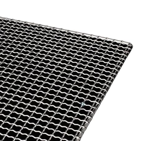 LyzqxHL Grillroste, quadratisch, Grillrost aus Edelstahl 304, Gitterrost, Drahtgestell, Carbon-Kochnetz, Grill, 47 Größen(37.5x27.5cm) von LyzqxHL