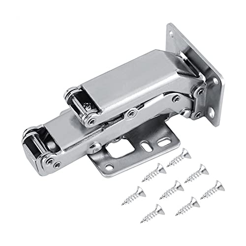 Schrankscharniere for die Küche, 6 Stück, hochfester Kohlenstoffstahl, 170-Grad-Möbeltüren, hydraulisches Scharnier, sanftes und langsames Schließen, dicke Türpaneele, Haushaltsbeschläge Schrankscharniere for die Küche, 6 Stück, hochfester Kohlenstoffstahl, 170-Grad-Möbeltüren, hydraulisches Scharnier, sanftes und langsames Schließen, dicke Türpaneele, Haushaltsbeschläge von LyzqxHL