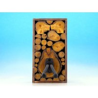 Wild Cherry Log 3D-Effekt-Rahmen Holz Konig Meyer Nicht Marring Gummi Wandhalterung Gitarre Banjo Aufhänger Halter Stand Brett Natürliche Haken von LzArtDepot