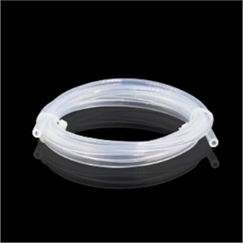 1 Meter Klar/Weiß PFA PTFE Rohr for 3D Drucker Hotend B0WDEN Extruder(Clear,4x6mm) von LziXan