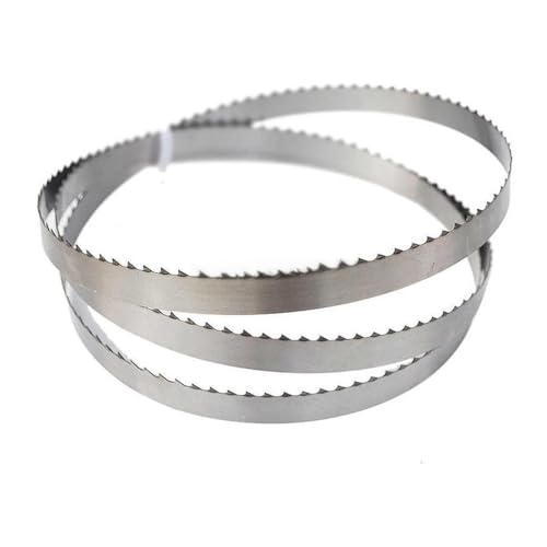 1 Stück 1400 mm Bandsägeblatt – TPI 6/10/14 Silbermetallblatt for die Holz- und Möbelindustrie(14T*6.35mm) von LziXan