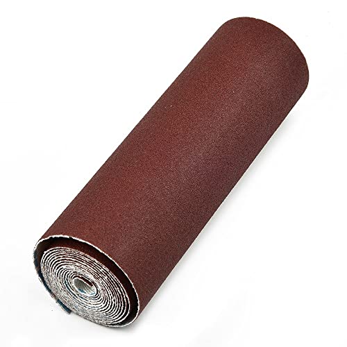 1 x 1 Meter Schmirgelleinen-Schleifpapierrolle – Körnung 80–600 for Holzbearbeitung, Schleifen und Polieren (96 mm x 1 Meter)(180grit) von LziXan