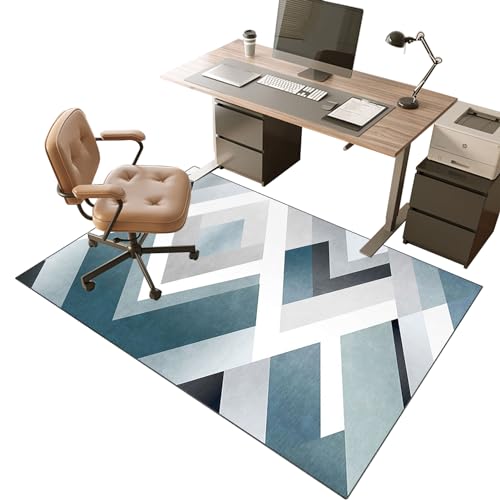 Bürostuhlmatten für Teppichböden/rutschfeste Schreibtischstuhlmatte/Bodenschoner für Rollstühle/Gaming-Stuhlmatte/Zuhause, Mehrzweck-Stuhl, Teppich, 120 x 150 cm von LzreXnvoFxg