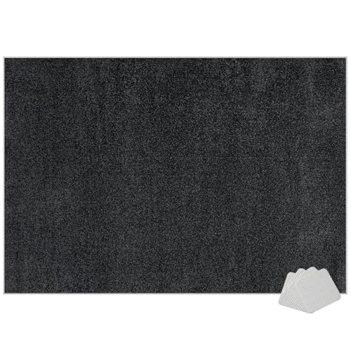 Schreibtischstuhl Unterlage für Hartböden 140 x 200 cm Bodenschutzmatte Bürostuhl Matte Rollmatte Gaming Stuhl Teppich Unterlage-Kratzfest Bodenmatte Stuhlunterlage Schutzmatte für Parkett Laminat von LzreXnvoFxg