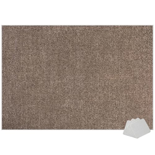 Schreibtischstuhl Unterlage für Hartböden 140 x 200 cm Bodenschutzmatte Bürostuhl Matte Rollmatte Gaming Stuhl Teppich Unterlage-Kratzfest Bodenmatte Stuhlunterlage Schutzmatte für Parkett Laminat von LzreXnvoFxg