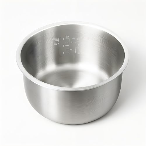 Ersatzteile for die Innenschüssel des 3-l-Reiskochers von Kitchen Tool, universelle Topfauskleidung mit 316 Zero-Beschichtung. Kompatibel mit Zojirushi. B366 B362(B362 3L) von Lzxcvb