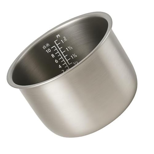 Ersatzteile for die Innenschüssel des Reiskochers von Kitchen Tool, universelle Topfauskleidung mit 316 Zero-Beschichtung. Kompatibel mit Zojirushi. B334 B335 3L(B335) von Lzxcvb