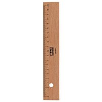 M + R Lineal 20,0 cm, natur von M + R