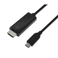M-Cab 2200054 Kabelschnittstellen-/Gender-Adapterter USB-C 3.1 HDMI Schwarz von M-Cab