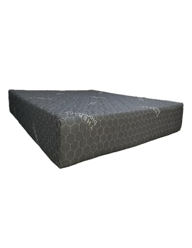 M'DECO Tobias Matratze, Memory-Schaum Polyester, anthrazit, Grand lit M'DECO Tobias Matratze, Memory-Schaum Polyester, anthrazit, Grand lit von M'DECO
